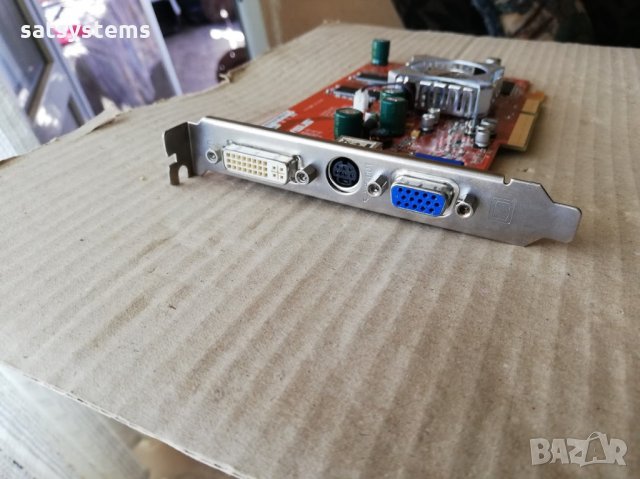 Видео карта ATi Radeon Asus A9550 GE 128MB AGP, снимка 3 - Видеокарти - 28788346