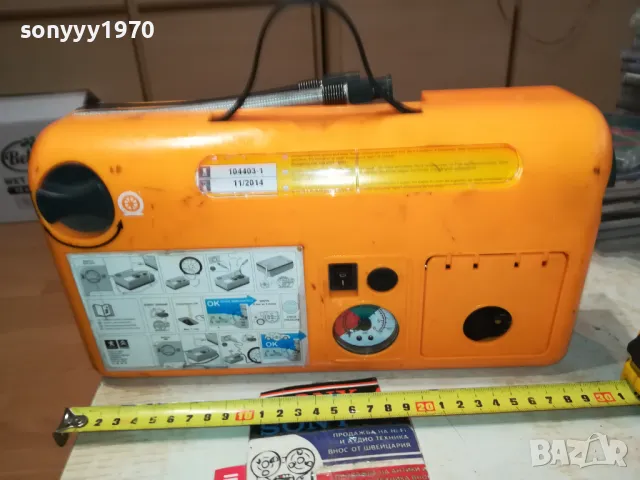 CITROEN//PEUGEOT-AIR COMPRESSOR 12V-ВНОС SWISS 1005251841, снимка 4 - Аксесоари и консумативи - 50234381