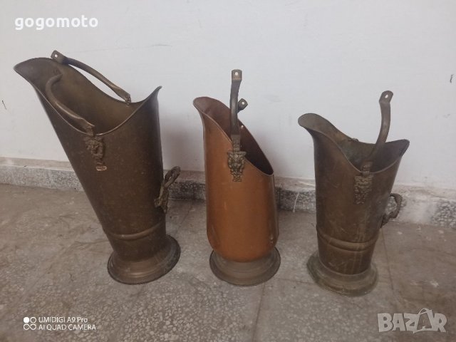 Стара ретро винтидж арт старинен античен кана. Кани от мед, снимка 8 - Други ценни предмети - 37737718