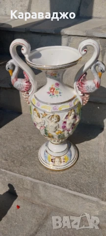 Ваза Capodimonte, снимка 9 - Вази - 51069635