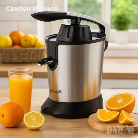 Електрическа сокоизстисквачка за цитрусови плодове Royalty Line RL-CPE85, снимка 1