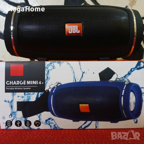 Преносима Блутуд Kолонка Charge 4 Mini+ 20W с FM радио, плътен бас и силен звук, снимка 5 - Bluetooth тонколони - 53390782