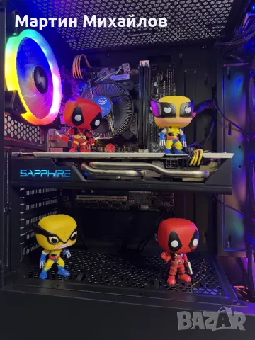 ПОДАРЪК! Геймърски компютър i5-4570, 8GB, RX 570/4GB