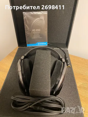 Sennheiser HD650, снимка 2 - Слушалки и портативни колонки - 48444738