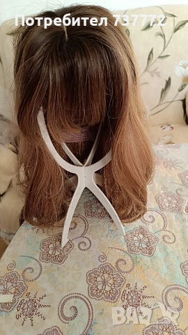 Прекрасна омбре перука , снимка 3 - Аксесоари за коса - 52802887