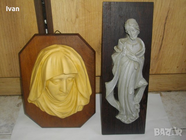 Икона-Декорация за окачване-Алабастър/Порцелан/Дърво-Нова, снимка 17 - Икони - 39729867