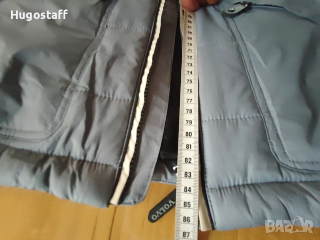 Мъжко оригинално топло Зимно Яке Шуба парка качулка VOLVO TRUCKS SINCE 1928 ХХЛ, снимка 14 - Якета - 52581584