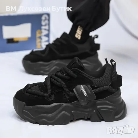 🔝 ТОП ОФЕРТА – ЛУКСОЗНИ МЪЖКИ ЕЖЕДНЕВНИ МАРАТОНКИ 🔝, снимка 2 - Маратонки - 50301025