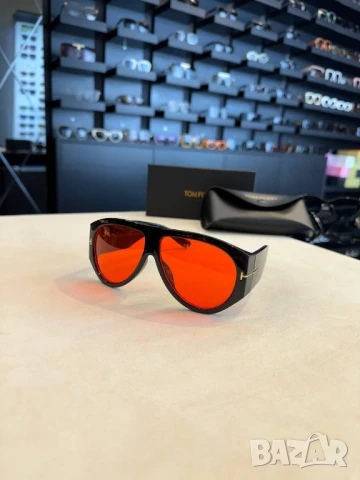 очила с черен обикновен калъф и ув защита tom ford, снимка 5 - Слънчеви и диоптрични очила - 50742234