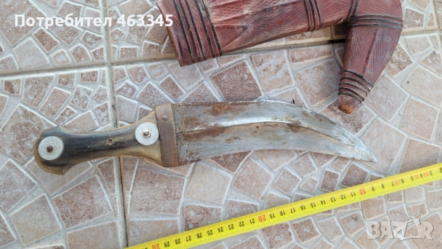 Нож, кама, кинжал, джамбия, снимка 4 - Антикварни и старинни предмети - 53262281