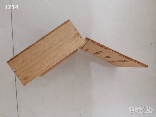Дървена кутия за цигари 12 х 10.5 h 4, снимка 3 - Други стоки за дома - 37228412
