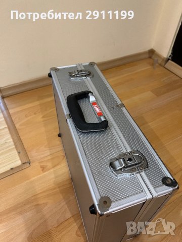 Алуминиев куфар, снимка 3 - Куфари с инструменти - 44099299