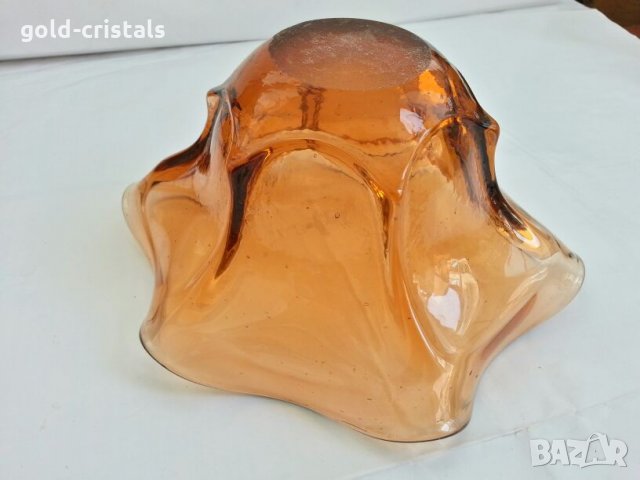 стара стъклена купа фруктиера , снимка 4 - Антикварни и старинни предмети - 26820869