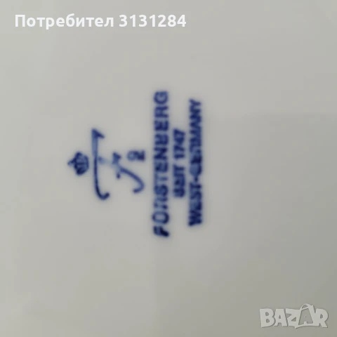 Чинии Forstenberg   арт модерно  рьчно рисуване Германия , снимка 6 - Други ценни предмети - 49347824
