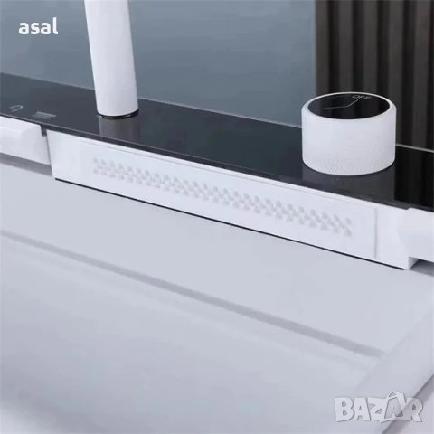 Модерна бяла мултифункционална кухненска мивка с двоен водопад, снимка 6 - Мивки - 43764823