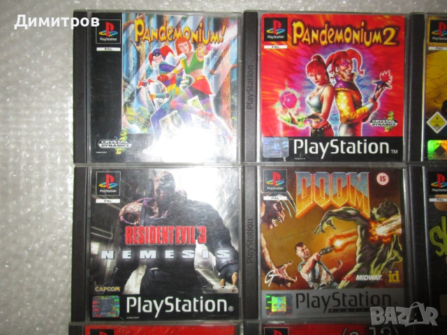 PLAYSTATION 1/PS1/PANDEMONIUN,DOOM,RESIDENT,EVIL DEAD,, снимка 2 - Игри за PlayStation - 53391384