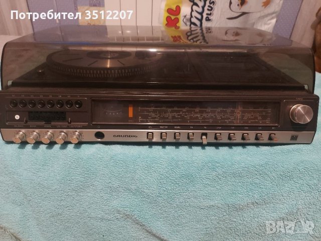 Уредба с грамофон GRUNDIG, снимка 2 - Грамофони - 38889745
