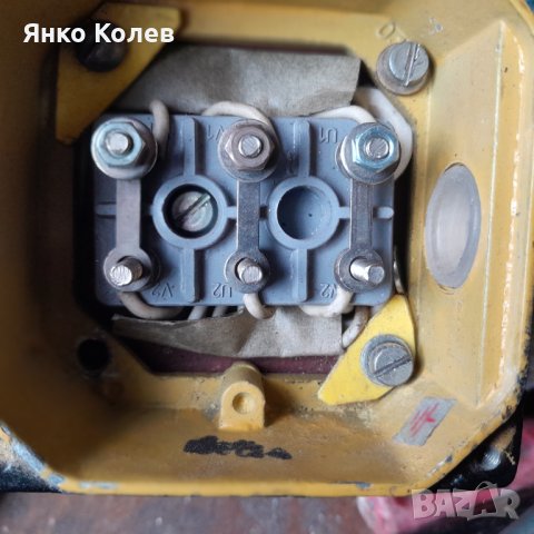 Трифазен елдвигател 380w /1450об./мин. приспособен за колонна бормашина Райдер с колона ф72мм., снимка 13 - Електродвигатели - 40523242