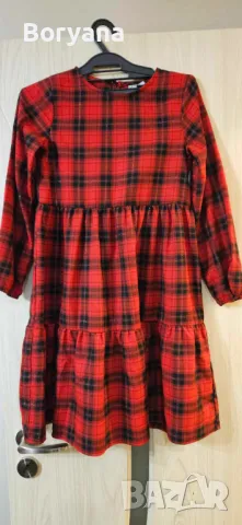 детска рокля с дълъг ръкав 