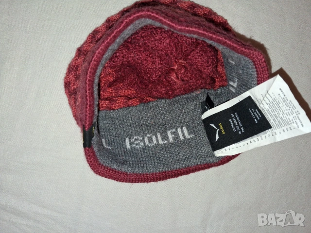  3 броя -  Arcteryx Chunky Knit Hat , Salewa Puez TIROLWOOL и Salewa Antelao Wool PP  шапки , снимка 16 - Шапки - 47599282