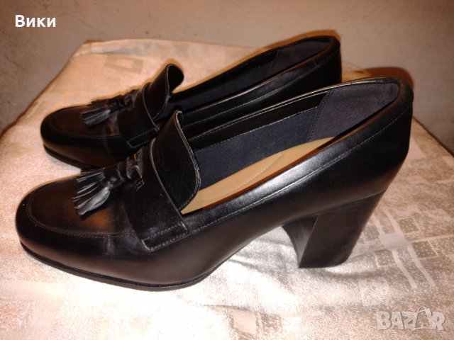 Дамски кожени обувки Clarks®, снимка 8 - Дамски елегантни обувки - 34617597