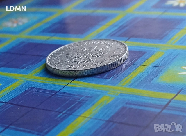 1 Злота 1977 Полша, снимка 3 - Нумизматика и бонистика - 52153469