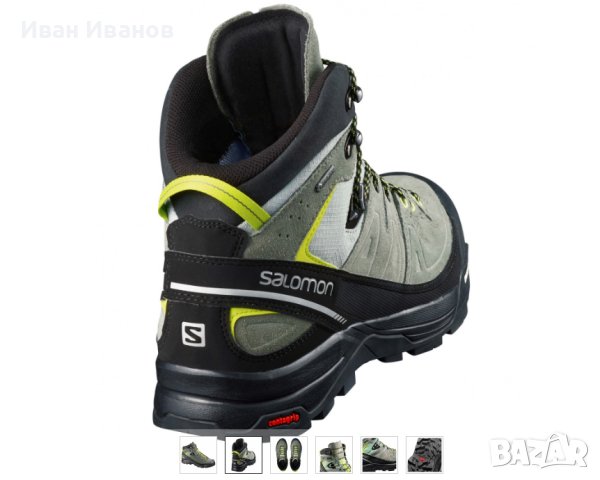 SALOMON Мъжки туристически обувки X Alp Mid Ltr Gtx номер 42 2/3, снимка 5 - Други - 43255291