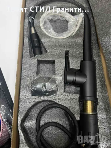 Дефект смесител за кухня с издърпваща се глава и 2 режима на струя - 9600, снимка 4 - Смесители - 50019481