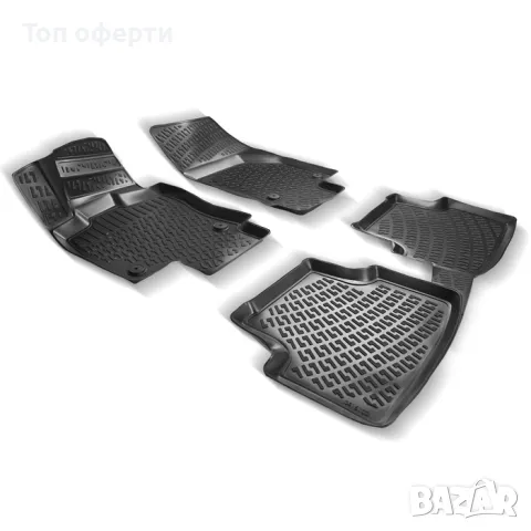 Гумени стелки RizLine съвместими с Skoda Octavia III 2012-2020