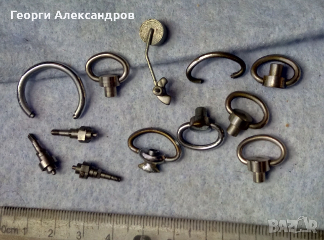 ЧАСОВНИКАРСКИ Лот 12 ЧАСТИ за Стари Механични БУДИЛНИЦИ и ДЖОБНИ ЧАСОВНИЦИ, снимка 5 - Антикварни и старинни предмети - 52776415
