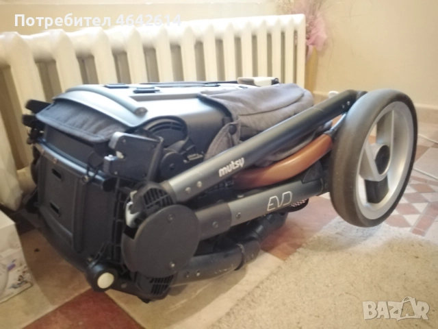 Детска количка Mutsy  Evo 3 в 1, снимка 4 - Детски колички - 52462754