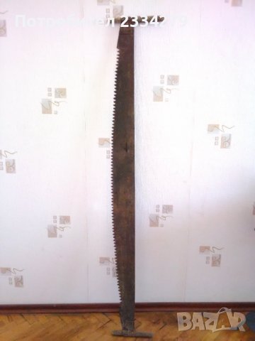 Стар трион,,ДЖАГА" за рязане на трупи., снимка 5 - Антикварни и старинни предмети - 38491387