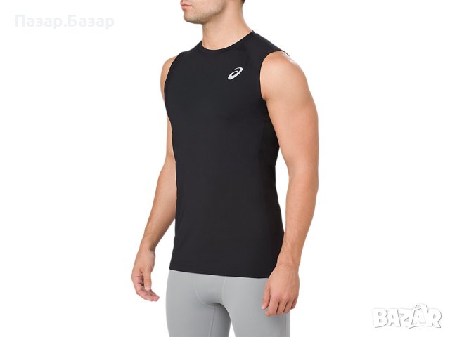 Asics D1 BASELAYER Оригинален Еластичен Тренировъчен Потник Тениска (S-XS), снимка 8 - Тениски - 42995308