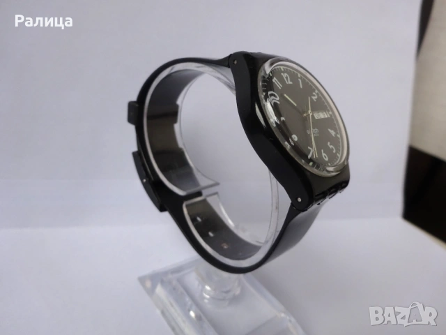 Кварцов часовник  Swatch с ден и дата, снимка 4 - Мъжки - 53054508