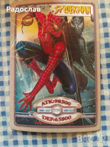 карти  Спайдър-Мен Spider-Man, снимка 6 - Колекции - 49849881