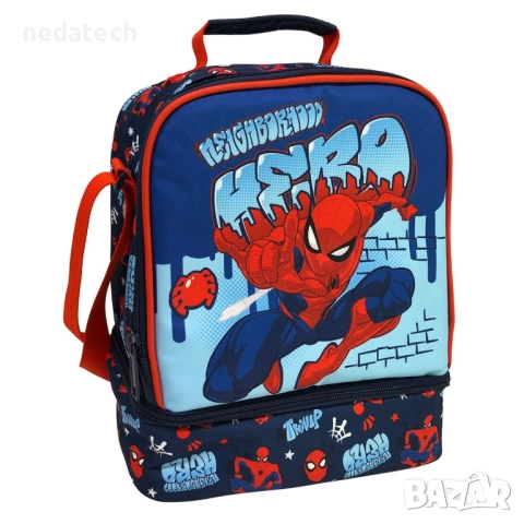 Термо чанта за обяд Спайдърмен, 22x14x28 см.