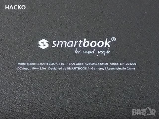 Таблет Smartbook S10 за части, снимка 4 - Части за лаптопи - 52533364