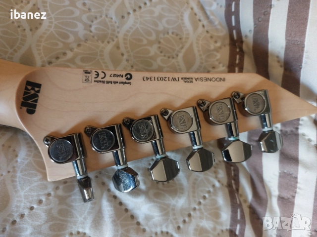 Електрическа китара ESP/LTD MH103 QM, снимка 7 - Китари - 52847689