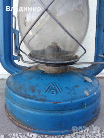 Стар газен фенер, снимка 4 - Антикварни и старинни предмети - 43940915