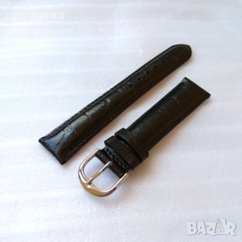 Krug-Baumen и ZEITNER-MADISON - чисто нови каишки от естествена кожа , широчина 18 и 15 мм