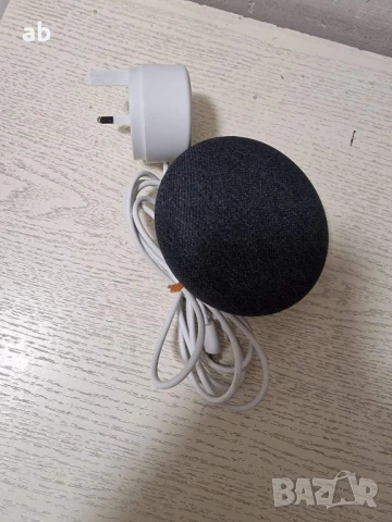 Google Home Mini перфектно състояние като нов, снимка 4 - Bluetooth тонколони - 50594445