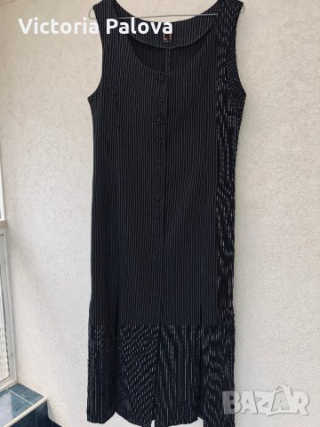 Стилна френска рокля-наметало (дълъг елек), снимка 6 - Рокли - 28992905