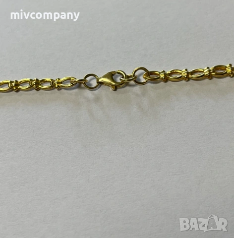 Златно колие 18.04гр.58см., снимка 3 - Колиета, медальони, синджири - 53595641