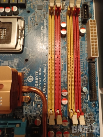 Gigabyte GA+P35-DQ6 pc motherboard s. 775/дънна платка, снимка 5 - Дънни платки - 52339642