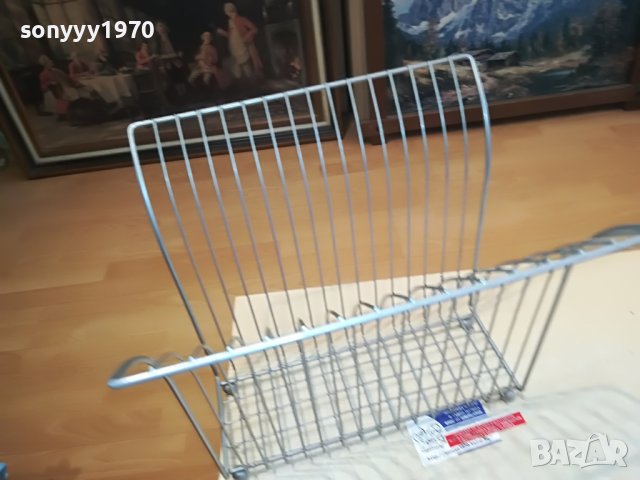 МЕТАЛНА ПОСТАВКА ЗА СПИСАНИЯ 2005231831, снимка 8 - Колекции - 40769397