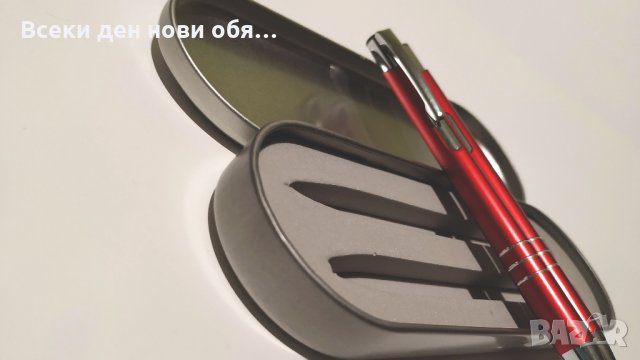 Луксозен комплект - химикал и тънкописец в метална кутия , снимка 16 - Други - 28898116