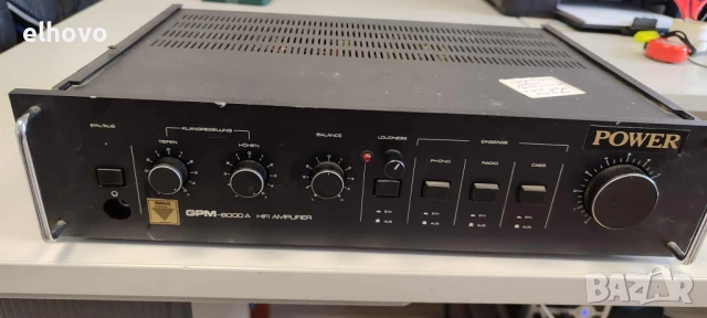 Стерео усилвател GPM-8000A, снимка 8 - Ресийвъри, усилватели, смесителни пултове - 51200914