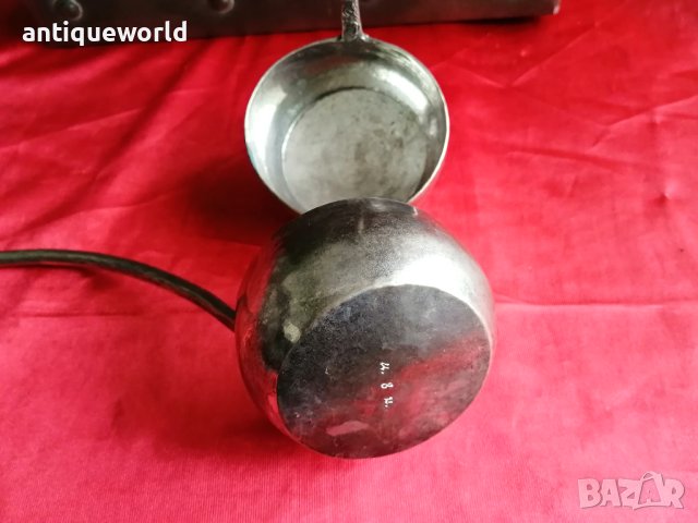 Стари Тайландски Церемониални Посребрени Прибори, Черпак, снимка 5 - Антикварни и старинни предмети - 40423313