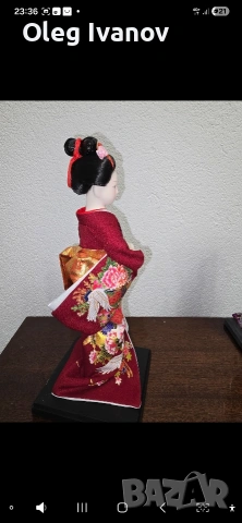 японска кукла самурайски водач и гейша, снимка 9 - Кукли - 53243896