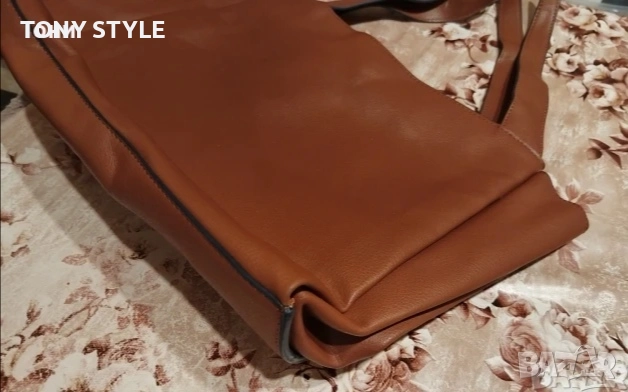 Нова Кожена Дамска Чанта , снимка 8 - Чанти - 51532362